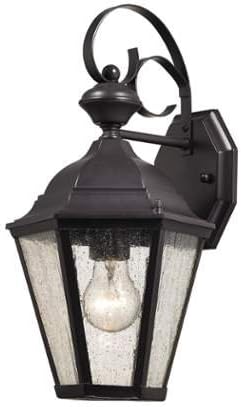 Cotswold 1 Light Exterior Wall Lamp in Oil Rubbed Bronze