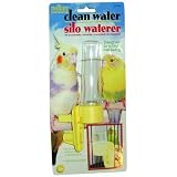 JWPetCompanyCleanWaterSiloWatererBirdAccessory,Regular(ColorsVary)