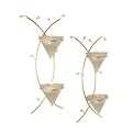 Sconce Duo with Decorative Glass Beads