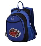 O3 Kids All-in-One Pre-School Backpack with Cooler, Racecar