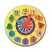 Melissa & Doug Wooden Shape Sorting Clock