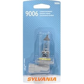 Sylvania 9006BP Halogen Headlight Bulb (Low-Beam), Pack of 1