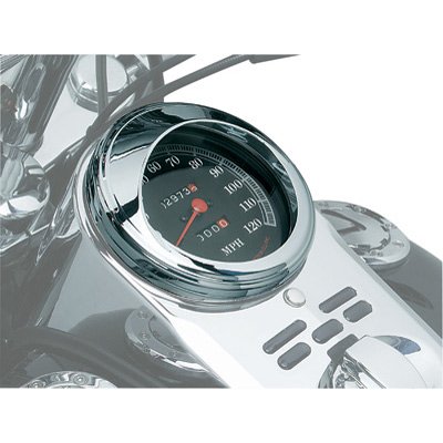 Kuryakyn Visored Speedometer Bezel Harley-Davidson