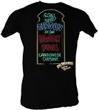 Big Trouble Little China Black Pool Black Adult T-shirt Tee