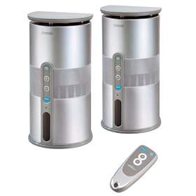 IPX3 Digital outdoor/indoor Totally Wireless Auto-tuning Stereo Speakers by Vivanco - STANDARD MODEL: 21478