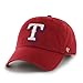 MLB Texas Rangers Men's Clean Up Cap, Red