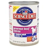 Science Diet - Mature Adult Active Longevity Gourmet Beef Entree