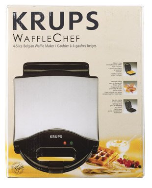 Krups WaffleChef Belgian Waffle Iron