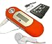 256MB T-Classic MP3 Player & In Car Cassette Adapter - Orange Blaze