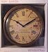 Vintage English wall clock - 14x14x3