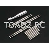 Titanium Turnbuckle Hinge Pin Kit: Blitz by Lunsford Racing