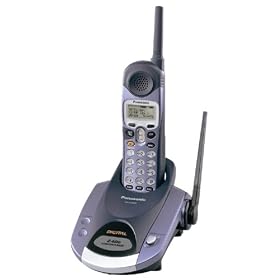 Panasonic KX-TG2216FV 2.4 GHz GigaRange Digital Cordless Phone (Blue)