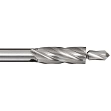 Alvord Polk 401 High-Speed Steel Counterbore, Built-In Pilot, Uncoated (Bright) Finish