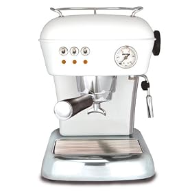 Ascaso DR.110 Dream 16-Bar-Pump Espresso Machine, Cloud White by Ascaso