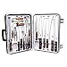 Victorinox 24-Piece Gourmet Cutlery Set with Attache Case, Rosewood Handles