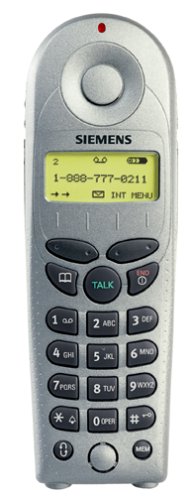 Siemens 4000 Gigaset 2.4 GHz Supplementary Handset (Silver with Black)