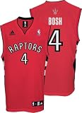 Chris Bosh Toronto Raptors Red Replica Adidas NBA Jersey