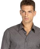 Hugo Boss - Hugo Boss BOSS Orange Washed Cotton Zig Zag Woven Shirt