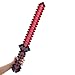 8 Bit Pixelated Foam RED Weapon Toy 30