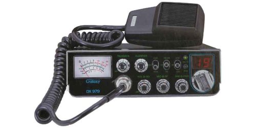 Galaxy DX979 CB MOB STARLITE FACEPLATE FRONT MIC JK