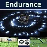 PowerBee � Endurance Solar Fairy Lights 120 Quality Superbright LED's Multi Function Indoor / Outdoor Garden, Party, Tree Lights for all year round use including winterby PowerBee Ltd