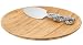 Arthur Court Bamboo/Grape 9-Inch Plate with Cheese Server