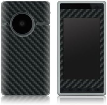 Carbon Design Protective Decal Skin Sticker (Matte Satin Coating) for Flip SlideHD Digital Camcorder
