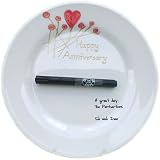 40th Anniversary Signed and Sealed Plate  (Round)