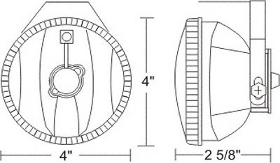Pilot PL360C Round Fog Lights