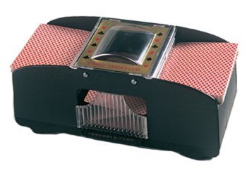 Electronics: 1 2 Deck Card Shuffler with FREE Batteries!