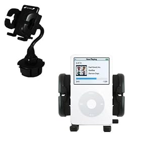 Click here to buy Apple iPod Video (30GB) Car Cup Holder - Gomadic Brand by Gomadic for the Apple iPod 5G Video (30GB).