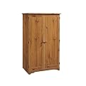 Sugar Creek Computer Armoire- Spiced Pine