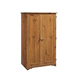 Spiced Pine Computer Armoire