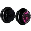 2 Gauge Acrylic Purple Gem Cheater Plug