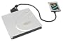 DVD-Rom Drive 8x Travelerpccard Portable with Mpeg2 Sw