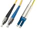 1M Singlemode Duplex Fiber Optic Cable (9/125) - FC to LC