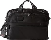 Tumi Alpha 2 Organizer Portfolio Leather Brief
