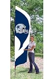 Dallas Cowboys Tall Team Flags 8.5 ft x 2.5 ft NFL Football Fan Shop Sports Team Merchandise
