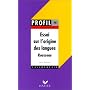Essai sur l'origine des langues de Jean-Jacques Ro&hellip de Eric Zernik
