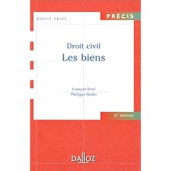 Droit civil : Les Biens