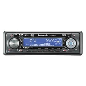 Panasonic CQ-D5501U DVD Video Receiver with Motorized Front Panel, MP3 and XM-Ready