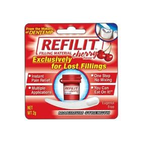 Refilit Maximum Strength Filling Material, Cherry Flavor - 1 Each