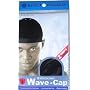 KING J Head Gear Stocking Wave-Cap 2pcs Black (Model: 061)