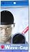 KING J Head Gear Stocking Wave-Cap 2pcs Black (Model: 061)