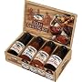 D.L. JARDINES Texas Grilling Kit: Great sauces for whatever you are grilling--beef, fish or chicken, this variety of sauces delivers an authentic flavor in every bite. This sampler is great for a gift or just to keep for yourself to impress you friends and family, each sampler includes 11.5 oz bottles of Fajita Marinade, 5-Star BBQ Sauce, Chik'n Lik'n BBQ Sauce and Buckin' Berry Raspberry Chipolte Sauce. See all of Dad's Jerky products.