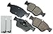 Akebono EUR710 Euro Ultra Premium Ceramic Disc Brake Pad Kit