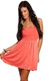 Strapless Pucker Cover Up Dress