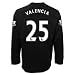 Nike Antonio Valencia Manchester United Long Sleeve Away Replica Soccer Jersey 09/10