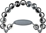 Rhythm Tech Pro 20 Stainless Steel Tambourine - White/Blue