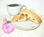 8 pieces Milk Chocolate Frosted COCONUT CHOCOLATE CHUNK Biscotti